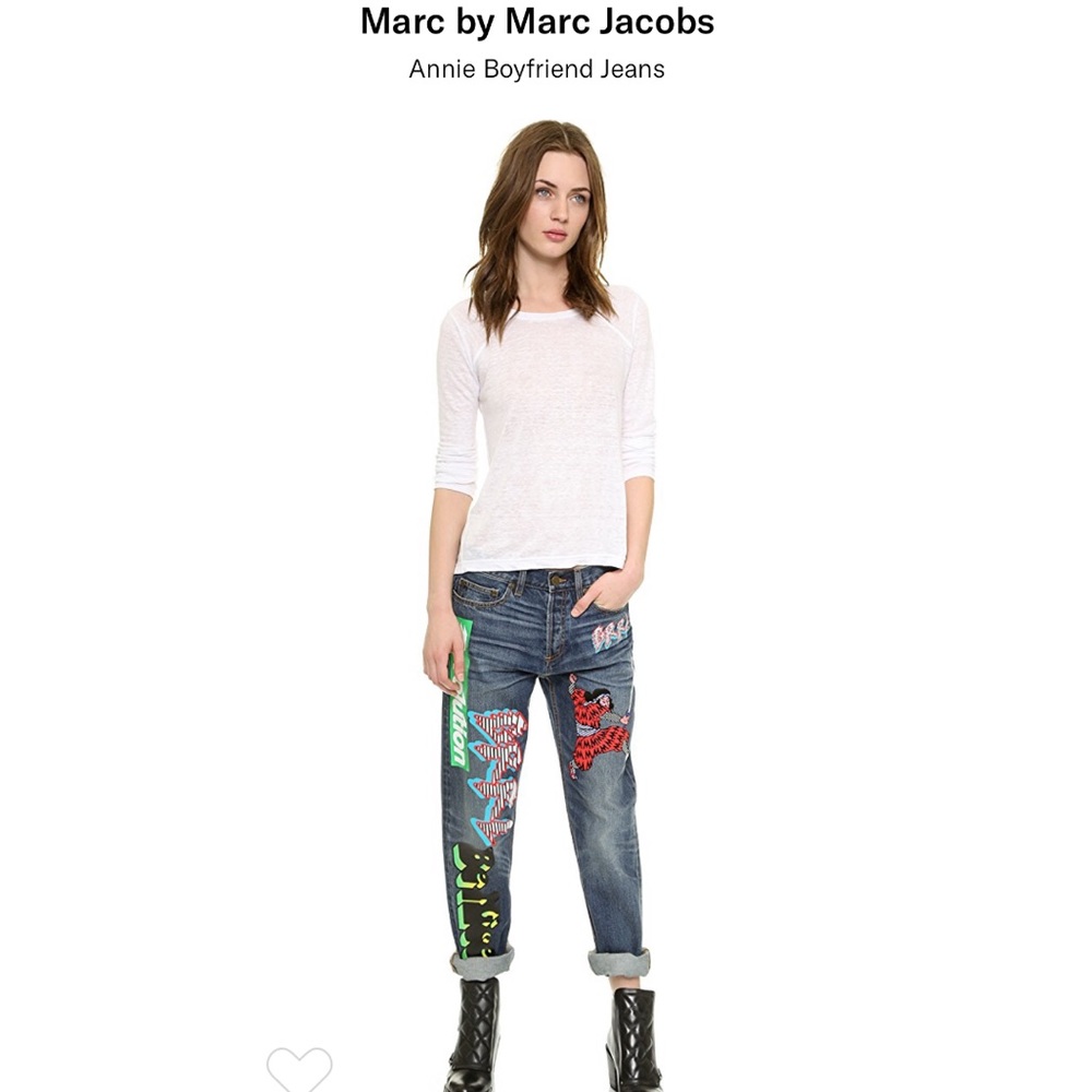 Marc by Marc Jacobs Annie boyfriend jeans